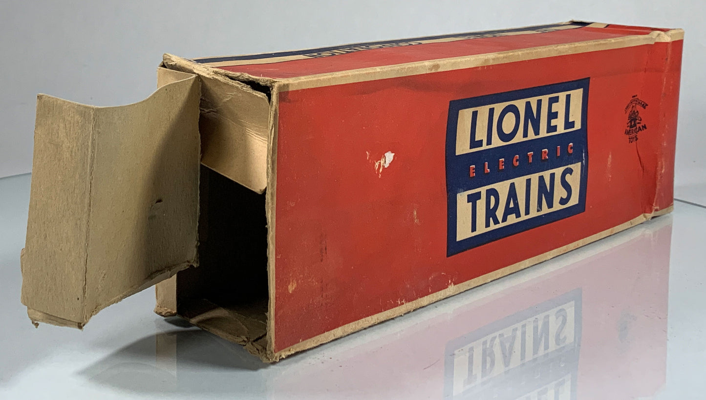 LIONEL • O GAUGE • 1958 Postwar 6519 Allis Chalmers Flat Car • Original Box • EXCELLENT COND