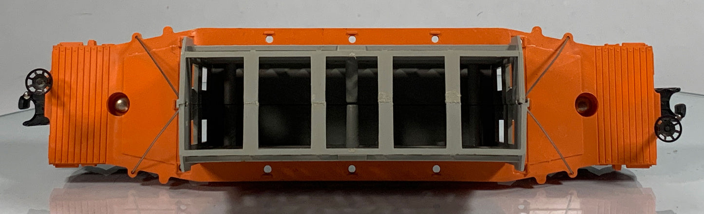 LIONEL • O GAUGE • 1958 Postwar 6519 Allis Chalmers Flat Car • Original Box • EXCELLENT COND