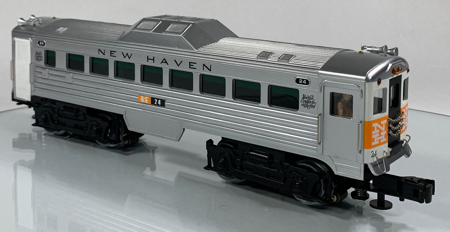 READY MADE TOYS • O GAUGE • 2003 New Haven Rail Diesel Car RMT-5492 • EX COND