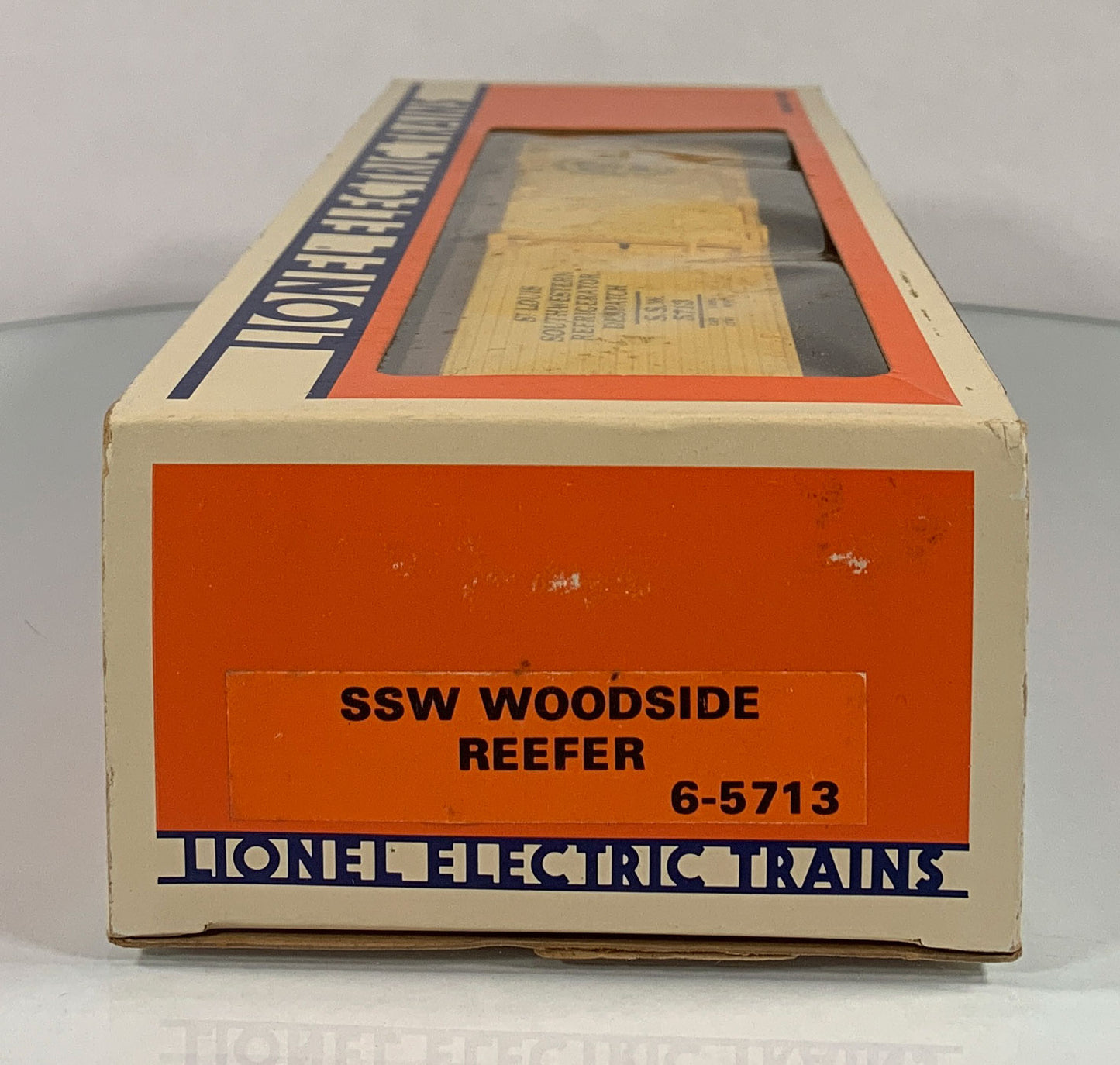 LIONEL • O GAUGE • 1983 St Louis Southwestern Woodside Reefer 6-5713 • NEW OLD STOCK