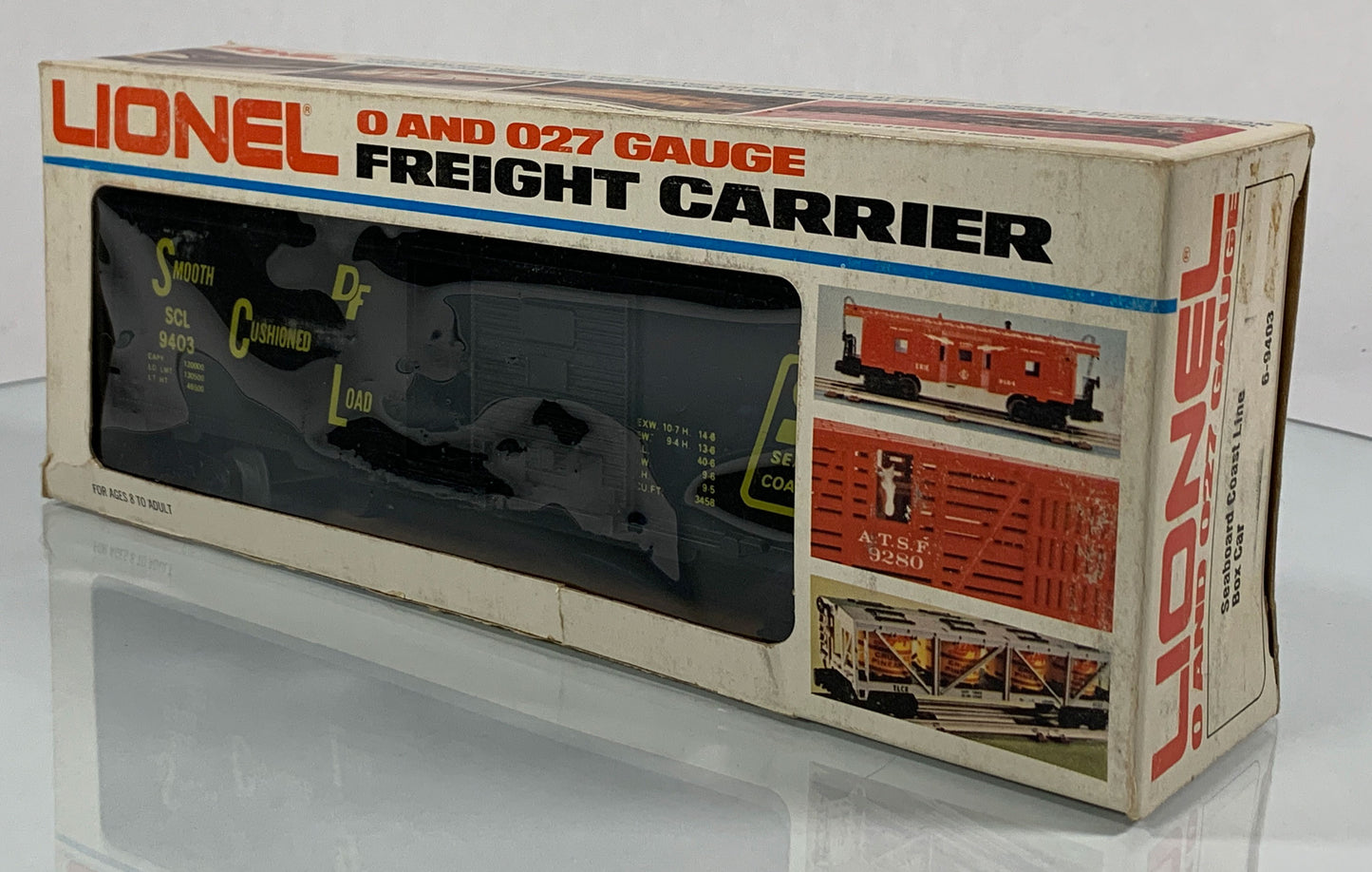LIONEL • O GAUGE • 1978 Seaboard Coast Line Boxcar 6-9403 • EX COND