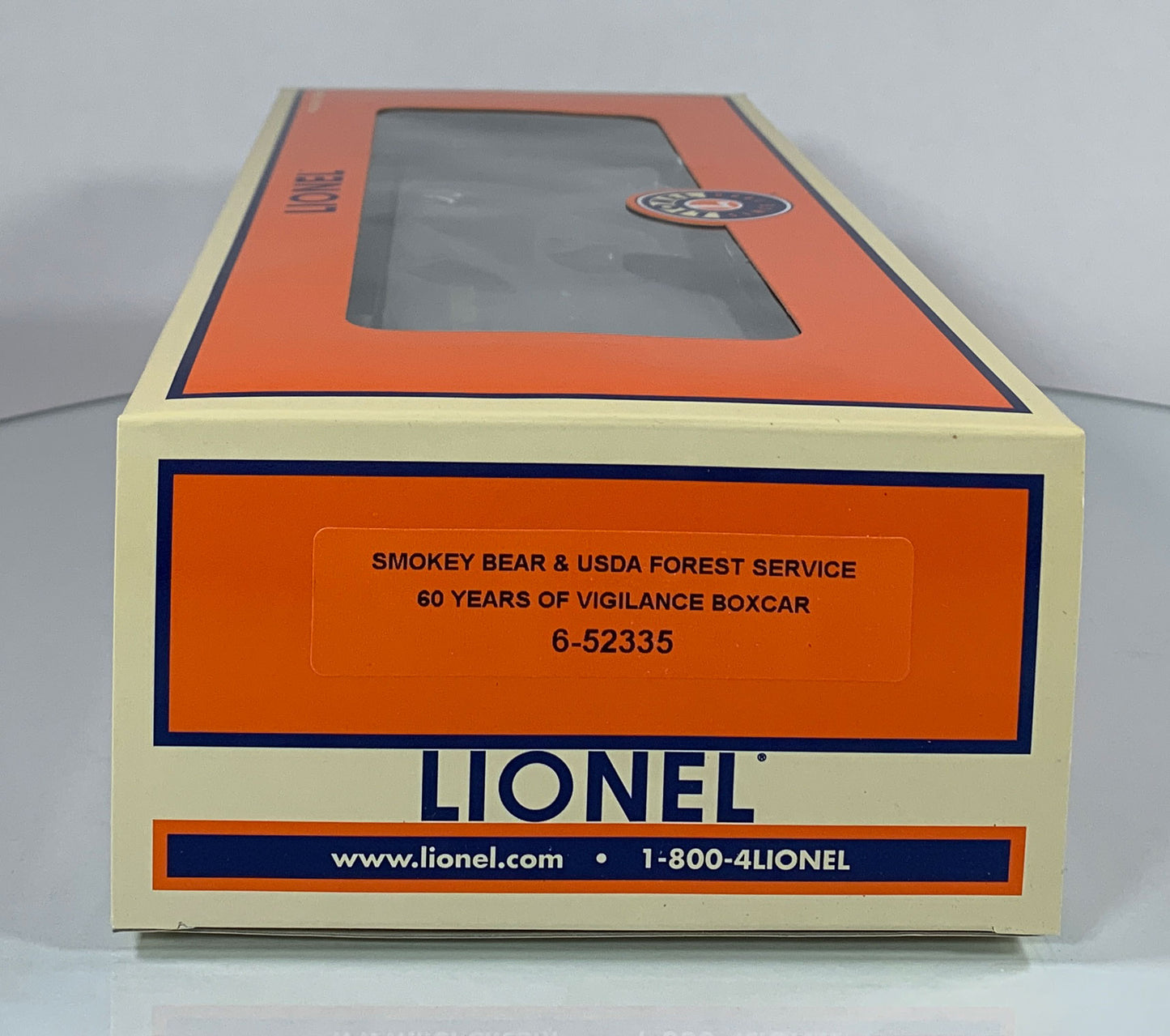 LIONEL • O GAUGE • 2004 Smokey the Bear and USDA Forest Service Boxcar 6-52335 • NEW OLD STOCK