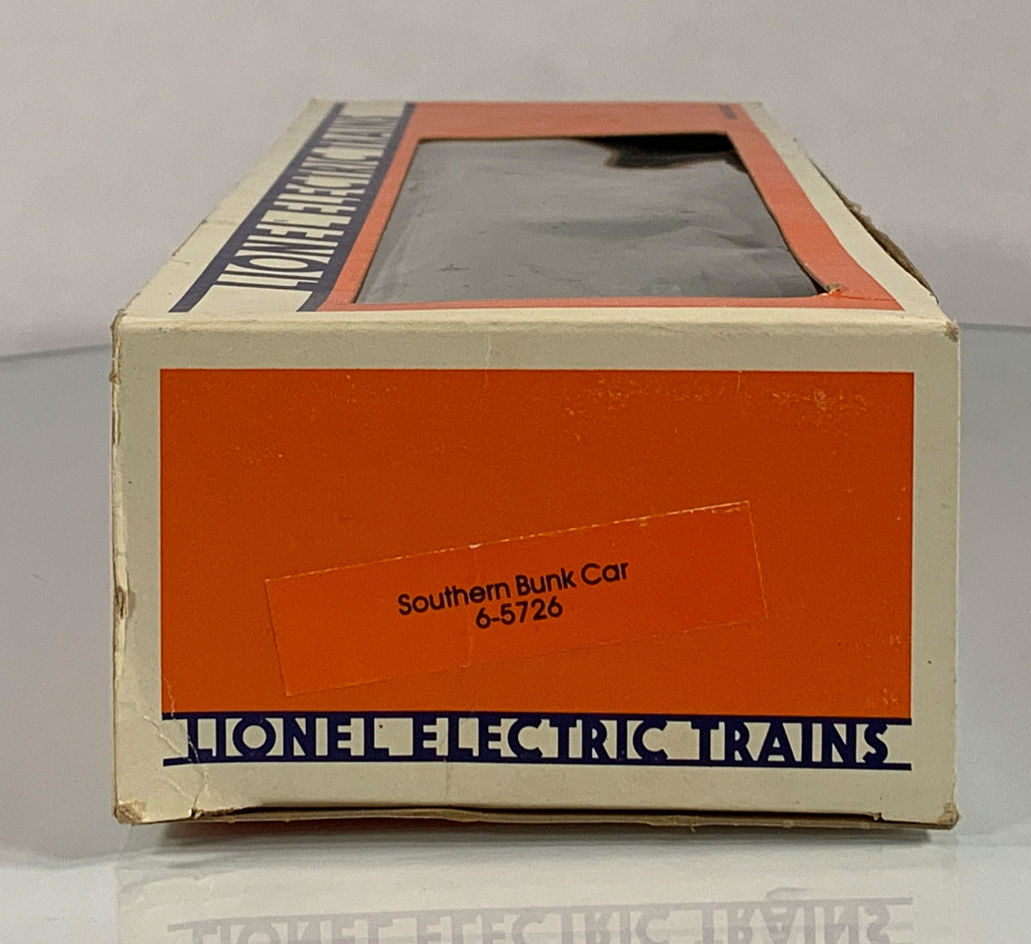 LIONEL • O GAUGE • 1984 Southern Illuminated Bunk Car 6-5726 • NEW OLD STOCK