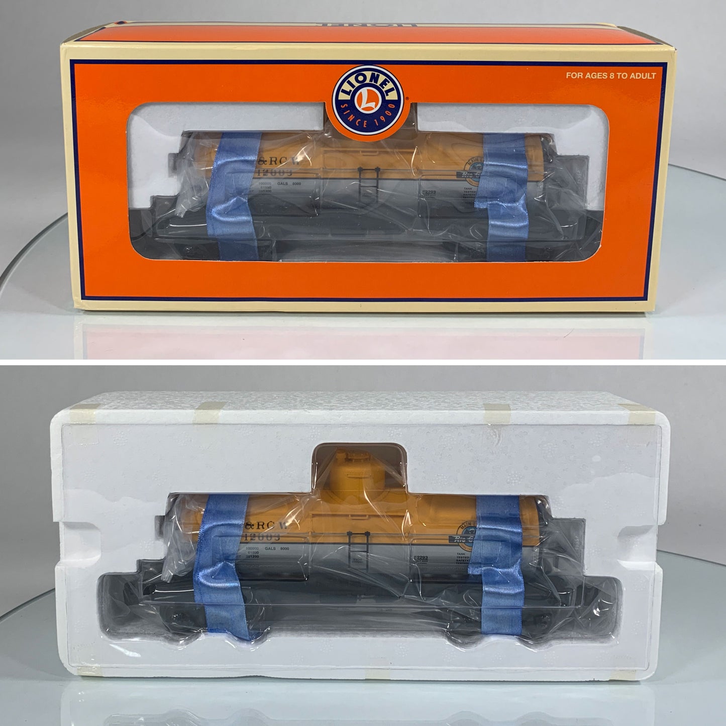 LIONEL • O GAUGE • 2003 TTOS Denver D&RGW Tank Car 6-52293 • NEW OLD STOCK