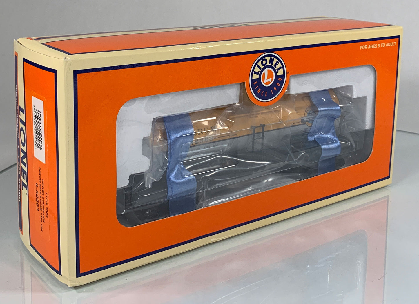 LIONEL • O GAUGE • 2003 TTOS Denver D&RGW Tank Car 6-52293 • NEW OLD STOCK