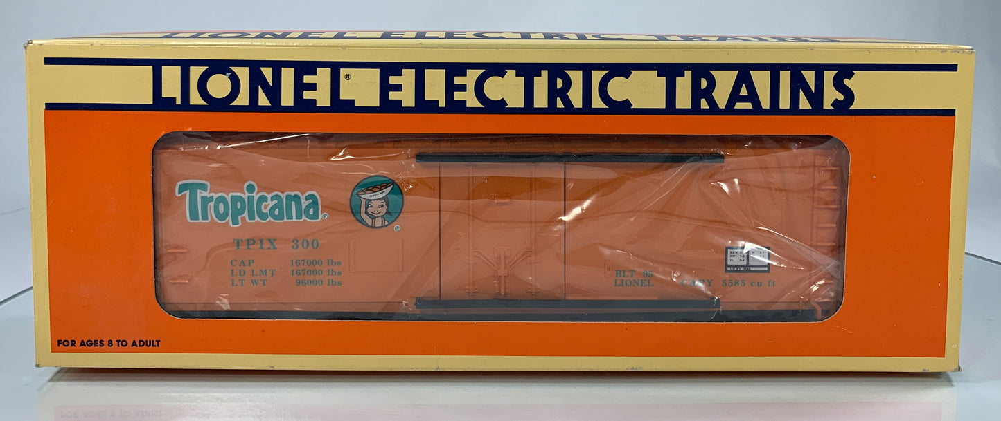 LIONEL • O GAUGE • 1996 Tropicana Reefer 6-17307 • NEW OLD STOCK