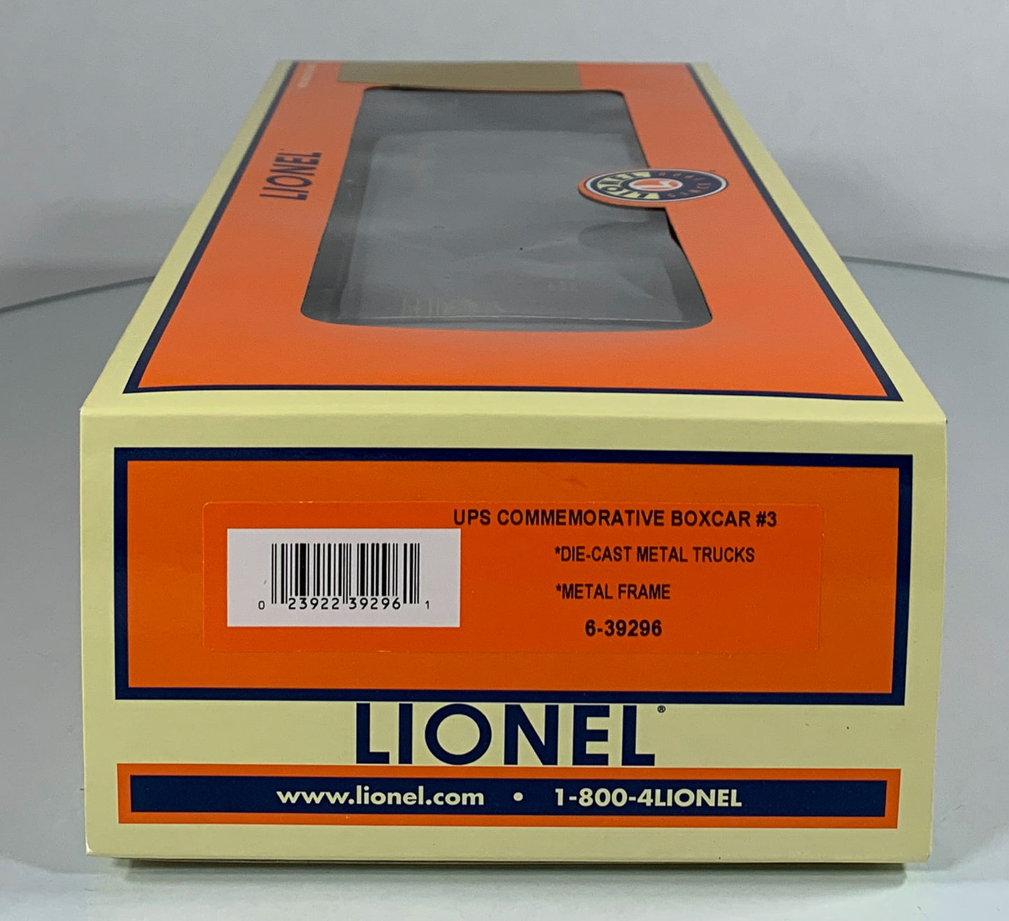 LIONEL • O GAUGE • 2008 UPS Centennial Boxcar #3 6-39296 • NEW OLD STOCK