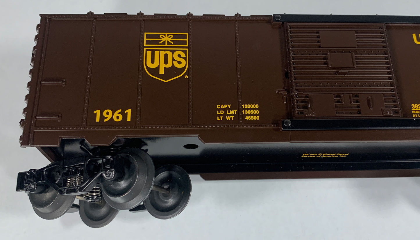 LIONEL • O GAUGE • 2008 UPS Centennial Boxcar #3 6-39296 • NEW OLD STOCK