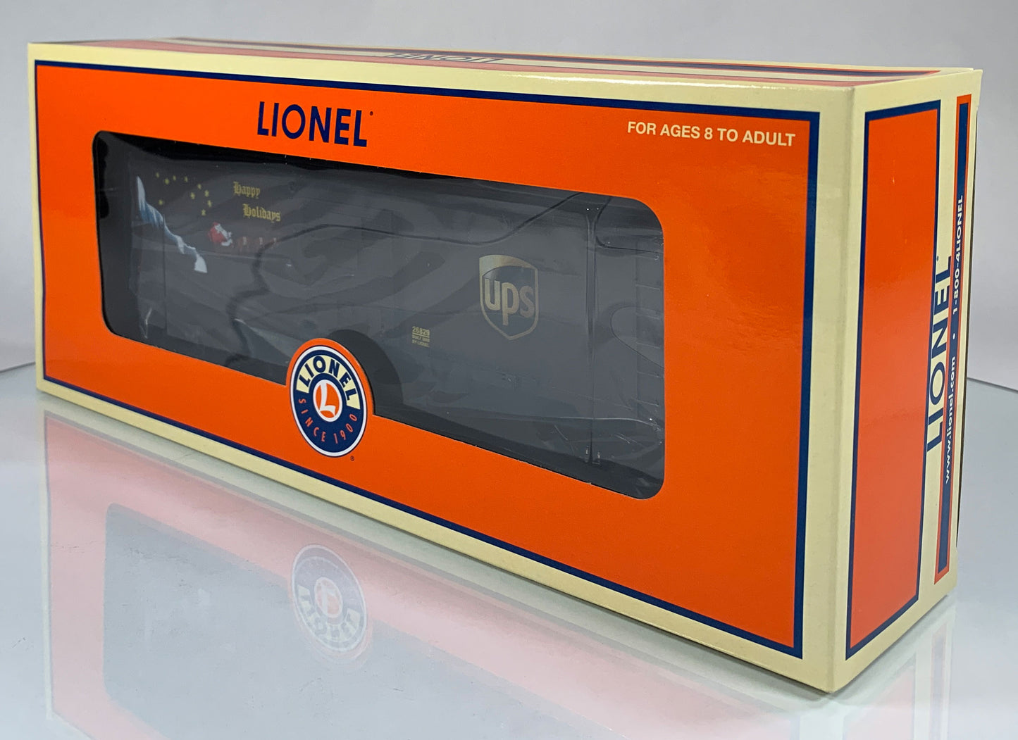 LIONEL • O GAUGE • 2005 UPS Holiday Operating Boxcar 6-26829 • NEW OLD STOCK