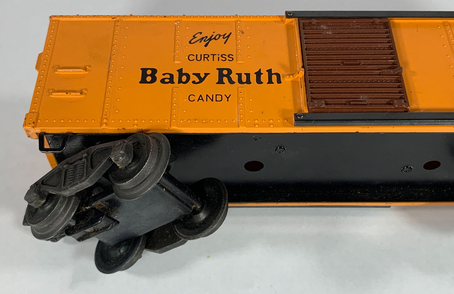 LIONEL • O GAUGE • 1946-1947 Postwar x2454 Baby Ruth Boxcar • VERY GOOD COND